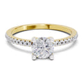 0.82 Carat Round Solitaire Diamond Ring