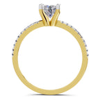 0.82 Carat Round Solitaire Diamond Ring