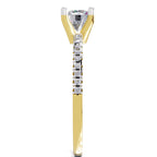 0.82 Carat Round Solitaire Diamond Ring