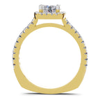 1.17 Carat Halo Diamond Ring