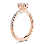 0.97 Carat Pear Shape Diamond Ring