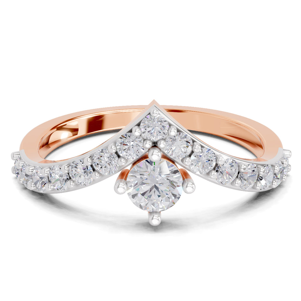 0.97 Carat Pear Shape Diamond Ring