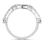 0.81 Carat Cluster Diamond Ring