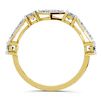 0.81 Carat Cluster Diamond Ring