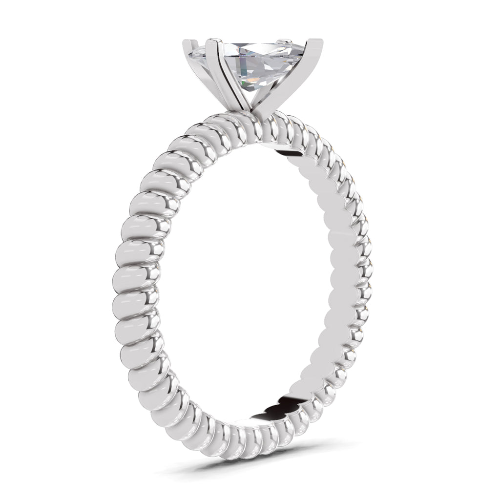 1.25 Carat Marquise Shape Solitaire Diamond Ring