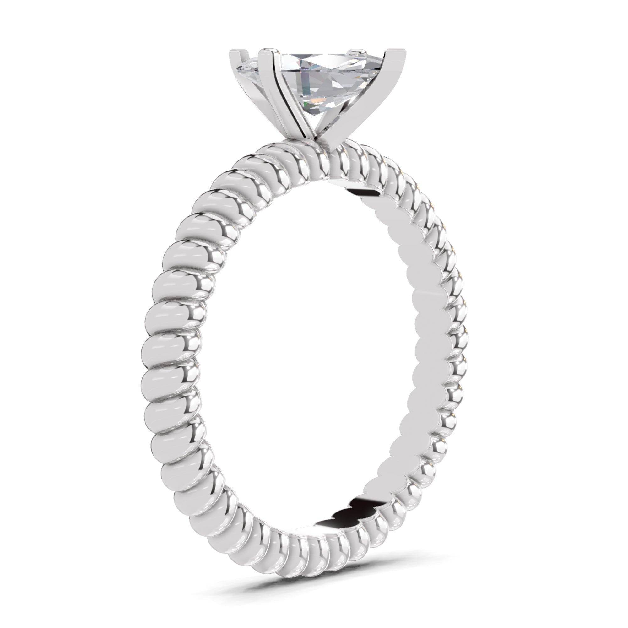 1.25 Carat Marquise Shape Solitaire Diamond Ring