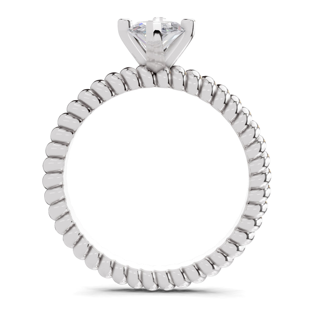 1.25 Carat Marquise Shape Solitaire Diamond Ring