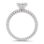 1.25 Carat Marquise Shape Solitaire Diamond Ring