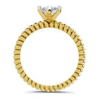 1.25 Carat Marquise Shape Solitaire Diamond Ring