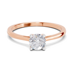 0.97 Carat Diamond Three-Stone Ring