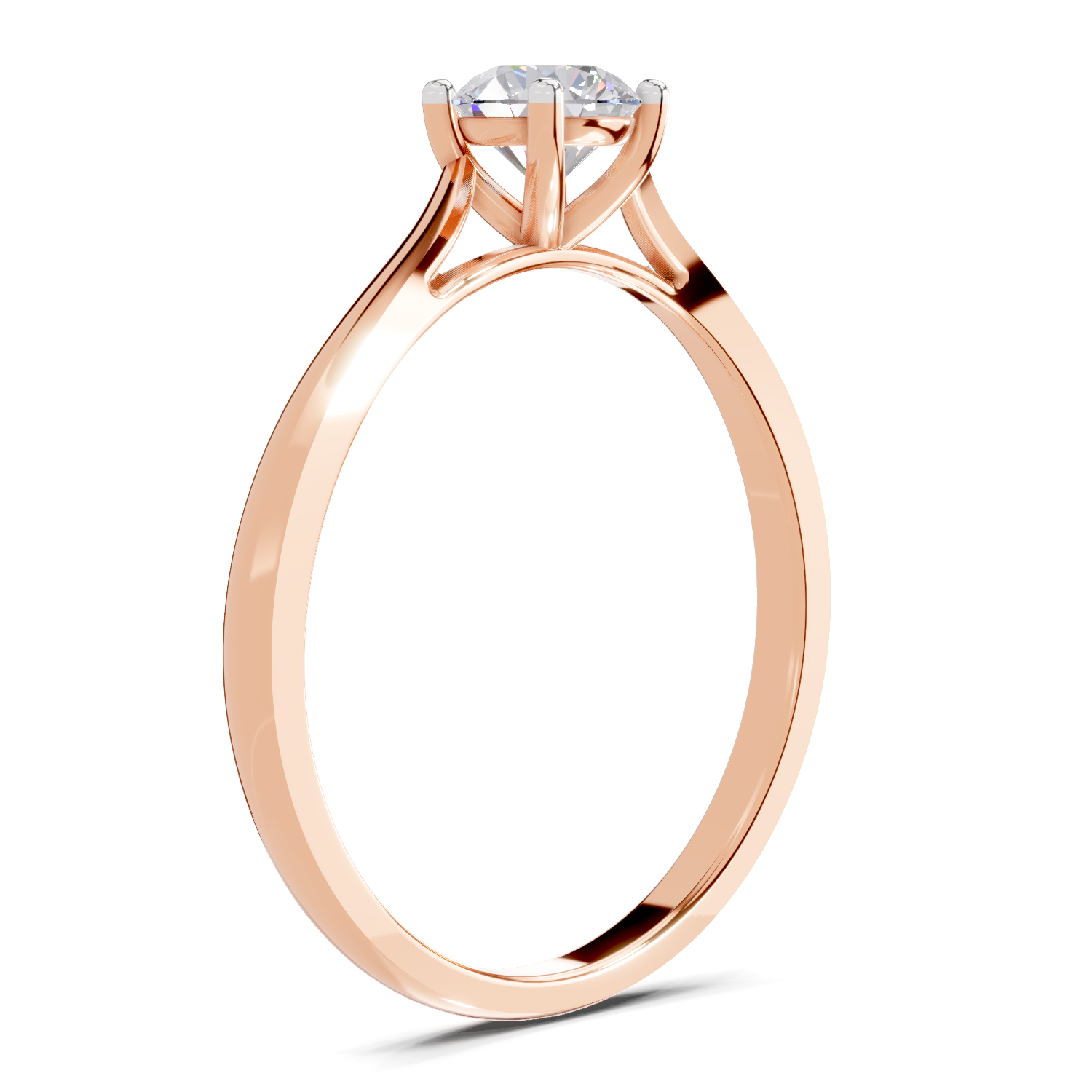 0.39 Carat Classic Solitaire Engagement Ring