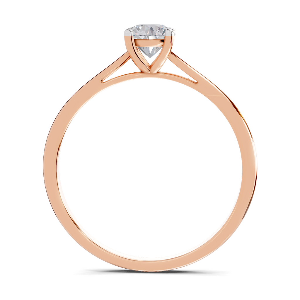 0.39 Carat Classic Solitaire Engagement Ring