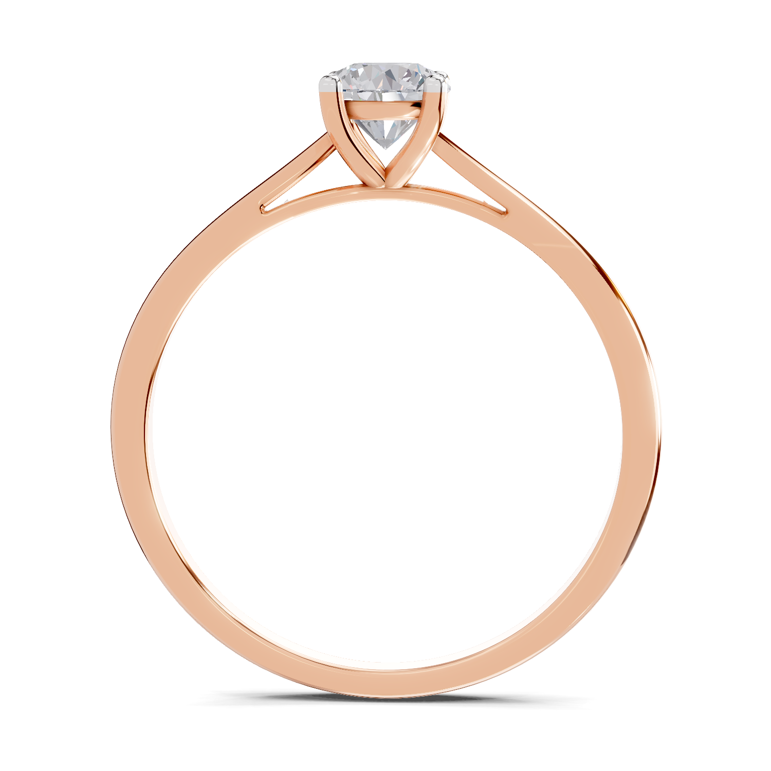 0.39 Carat Classic Solitaire Engagement Ring