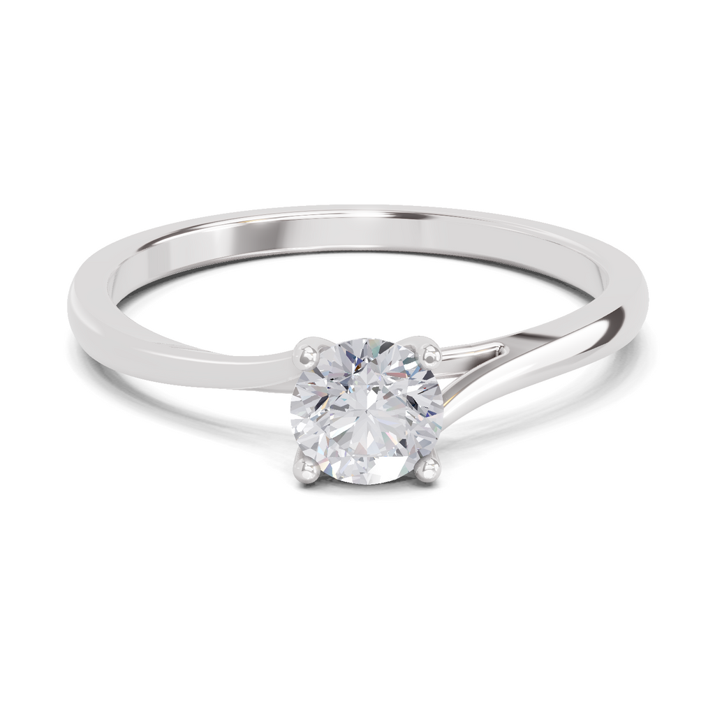 0.39 Carat Classic Solitaire Engagement Ring