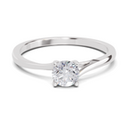 0.39 Carat Classic Solitaire Engagement Ring