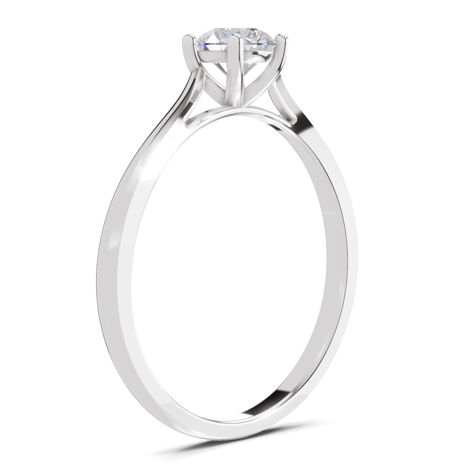 0.39 Carat Classic Solitaire Engagement Ring