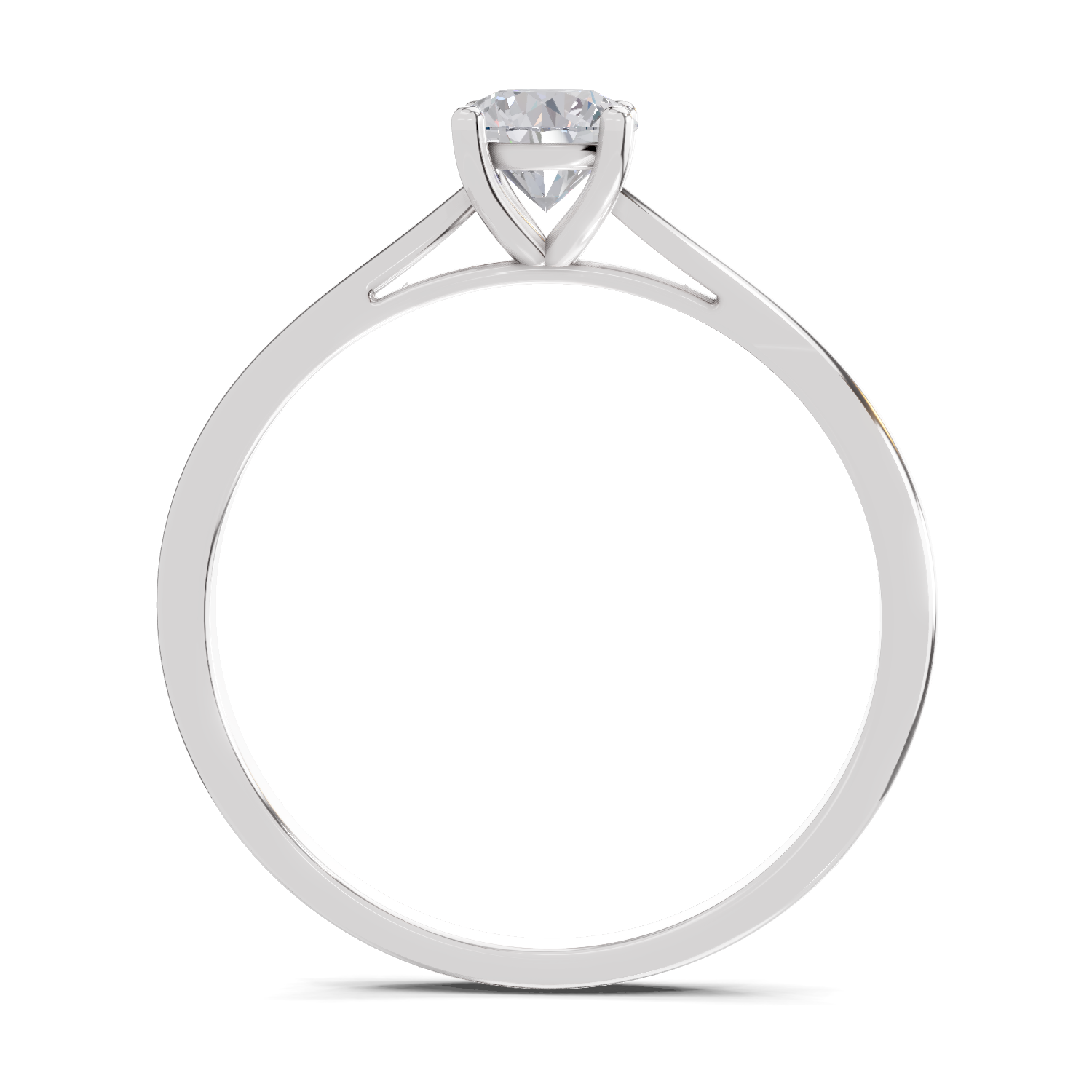 0.39 Carat Classic Solitaire Engagement Ring