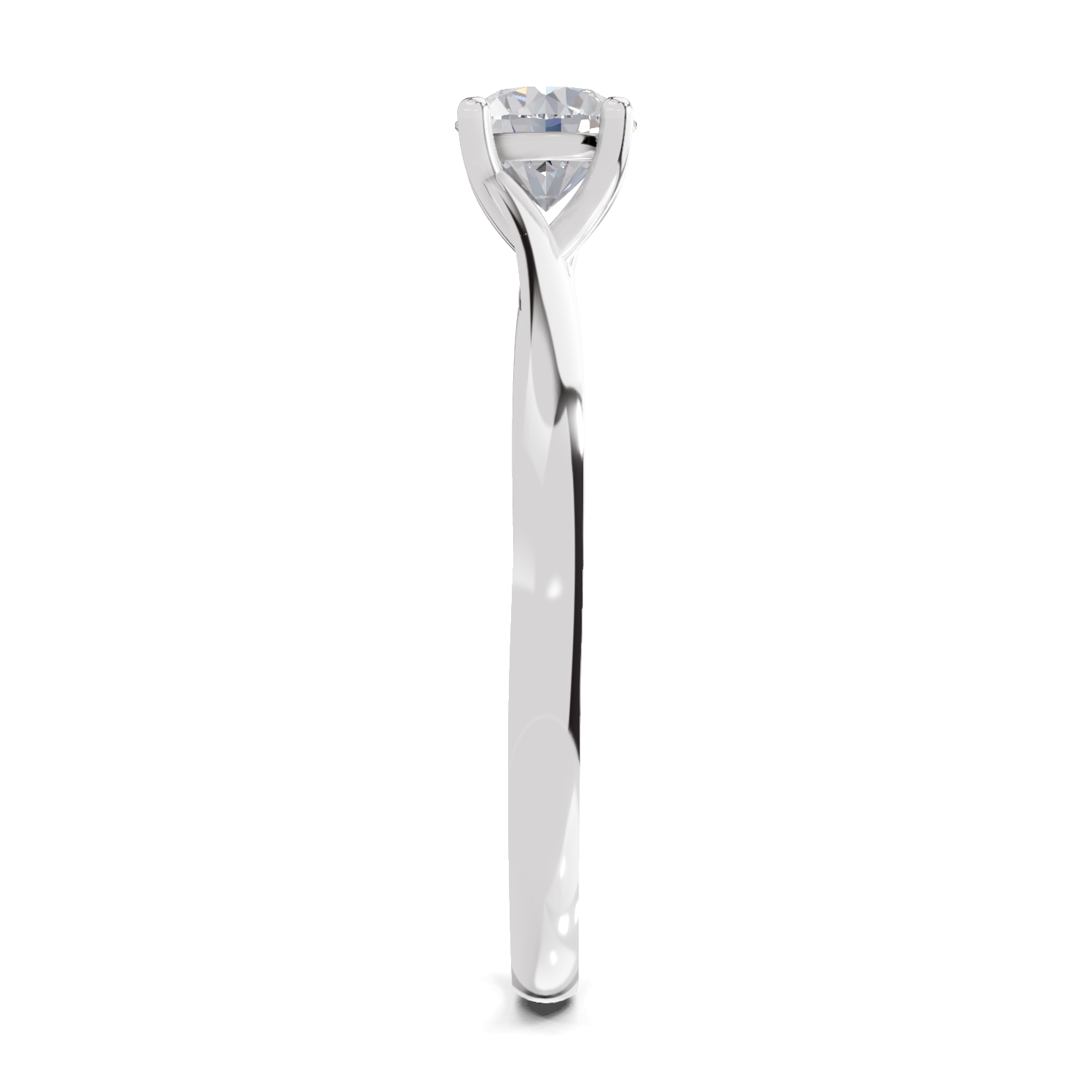 0.39 Carat Classic Solitaire Engagement Ring