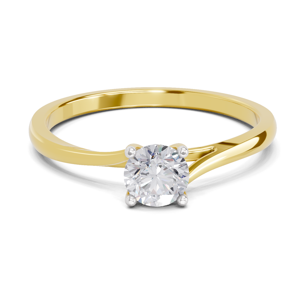 0.39 Carat Classic Solitaire Engagement Ring