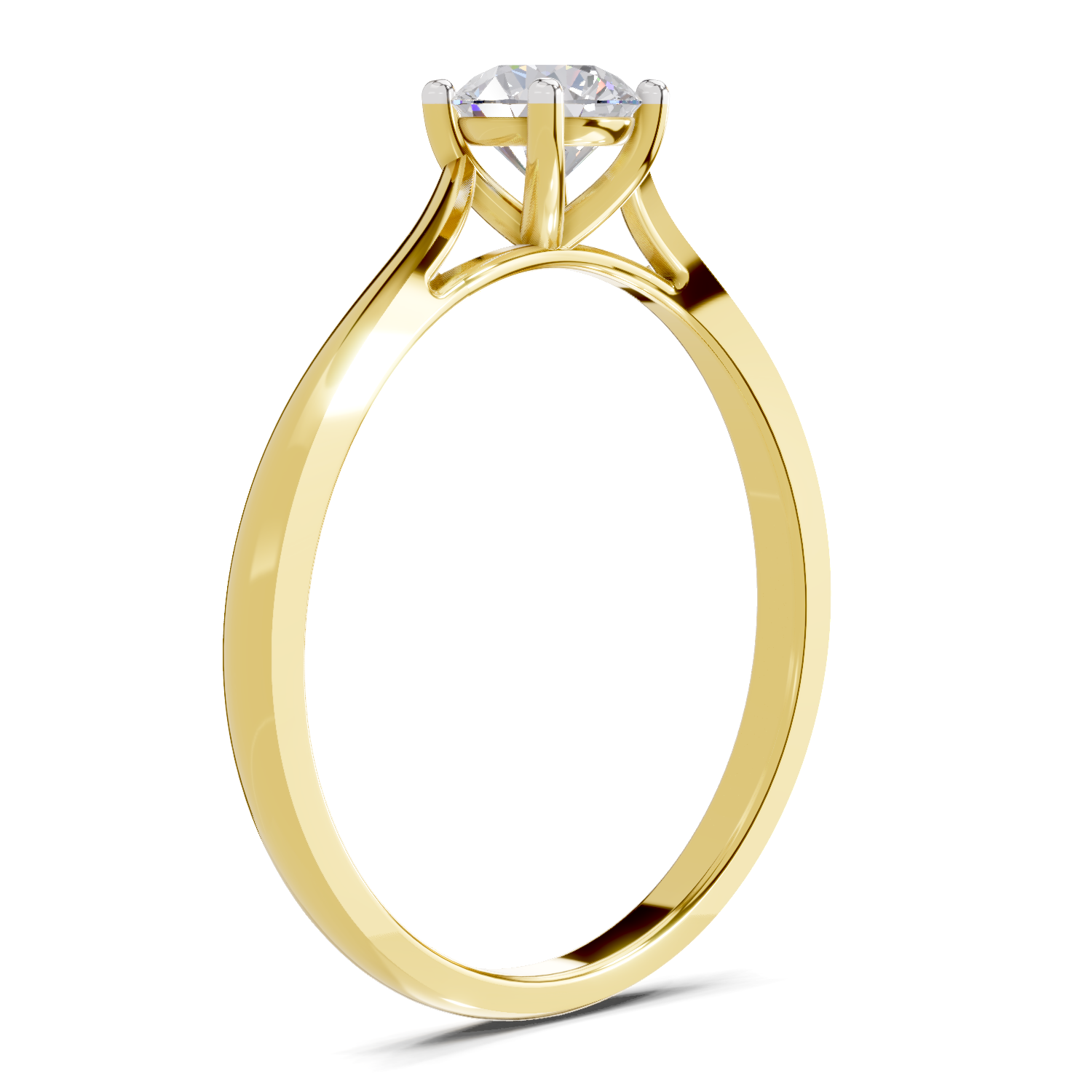 0.39 Carat Classic Solitaire Engagement Ring