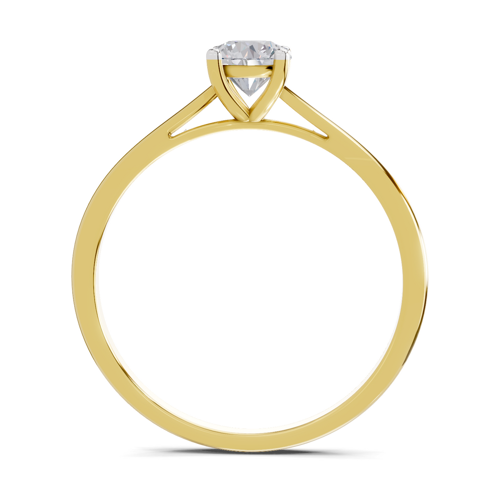 0.39 Carat Classic Solitaire Engagement Ring