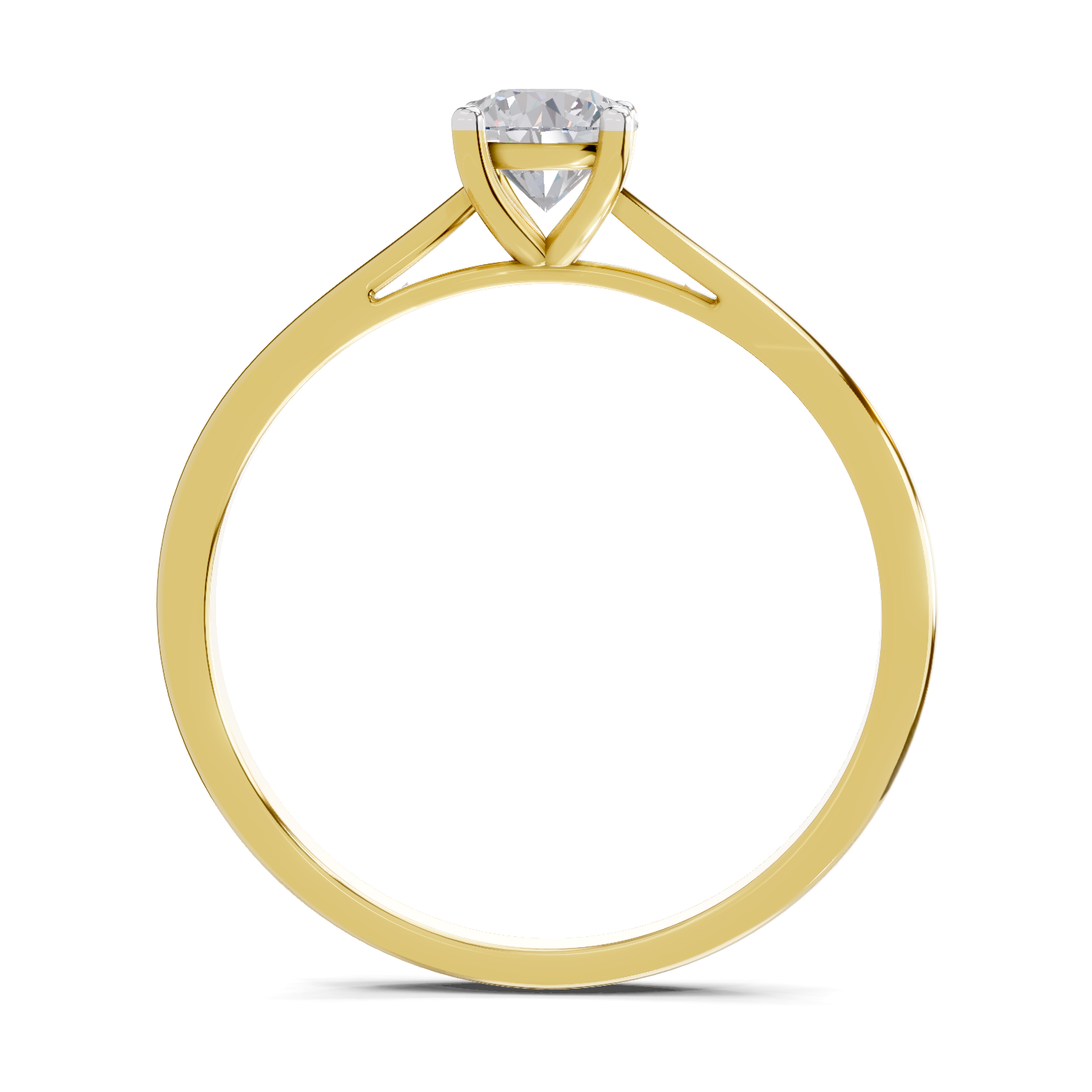 0.39 Carat Classic Solitaire Engagement Ring