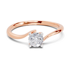 0.39 Carat Classic Solitaire Engagement Ring