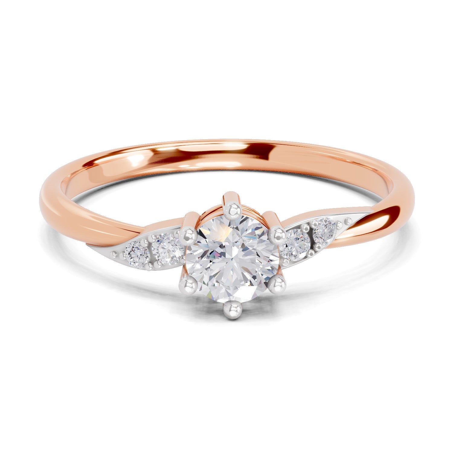 Sparkles 0.36 Ct Lab Grown Diamond Eternal Spark Ring