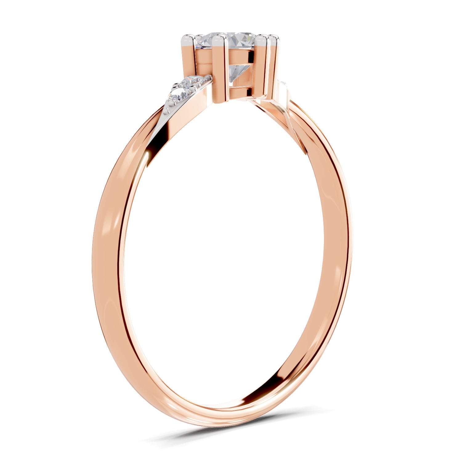 Sparkles 0.36 Ct Lab Grown Diamond Eternal Spark Ring