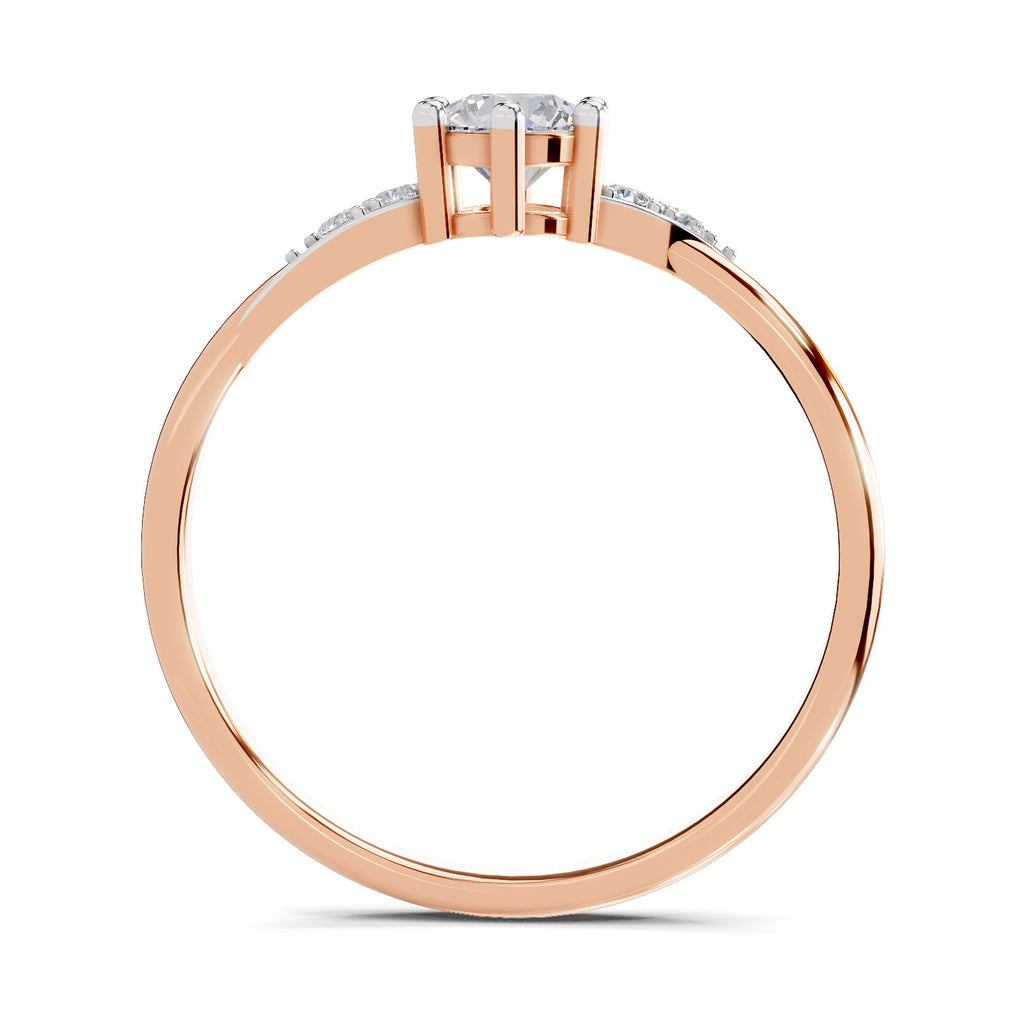 Sparkles 0.36 Ct Lab Grown Diamond Eternal Spark Ring