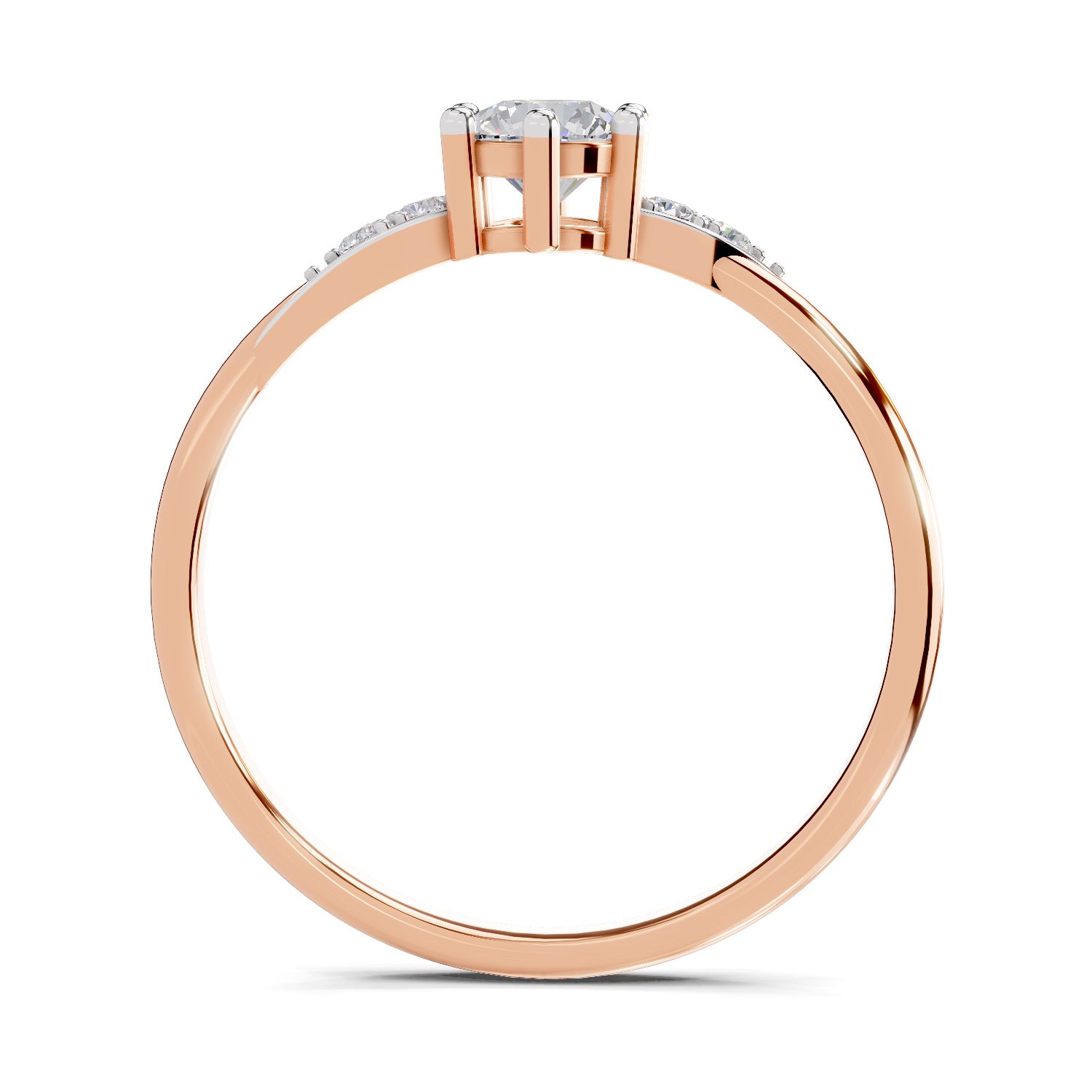 Sparkles 0.36 Ct Lab Grown Diamond Eternal Spark Ring