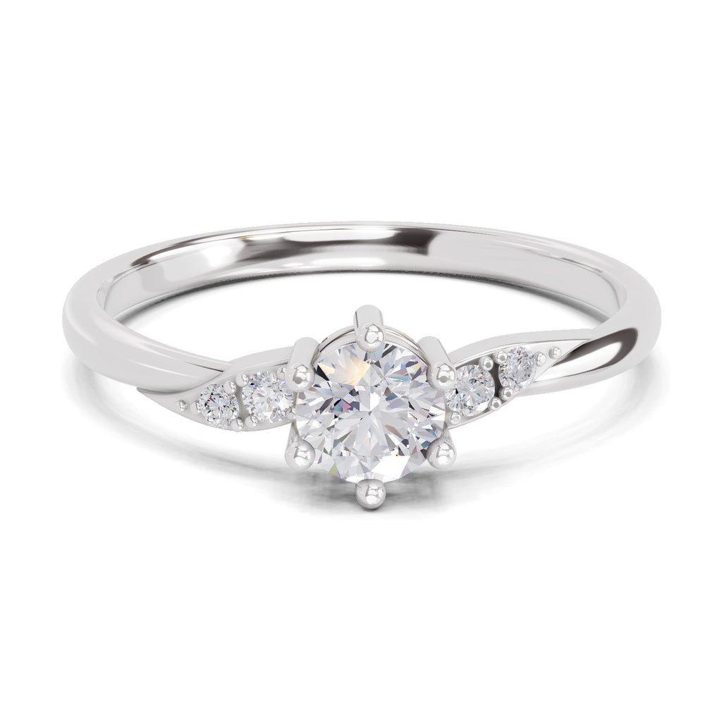 Sparkles 0.36 Ct Lab Grown Diamond Eternal Spark Ring