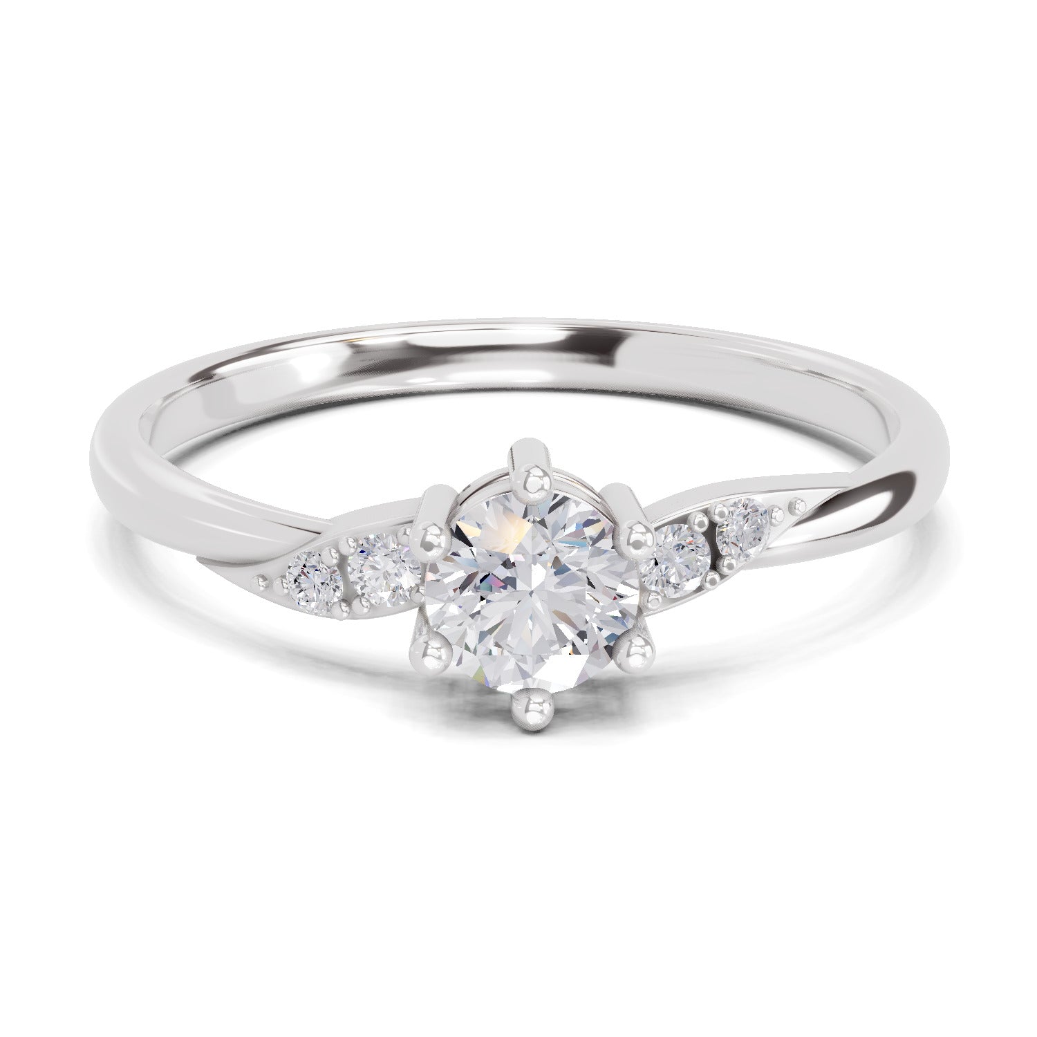Sparkles 0.36 Ct Lab Grown Diamond Eternal Spark Ring