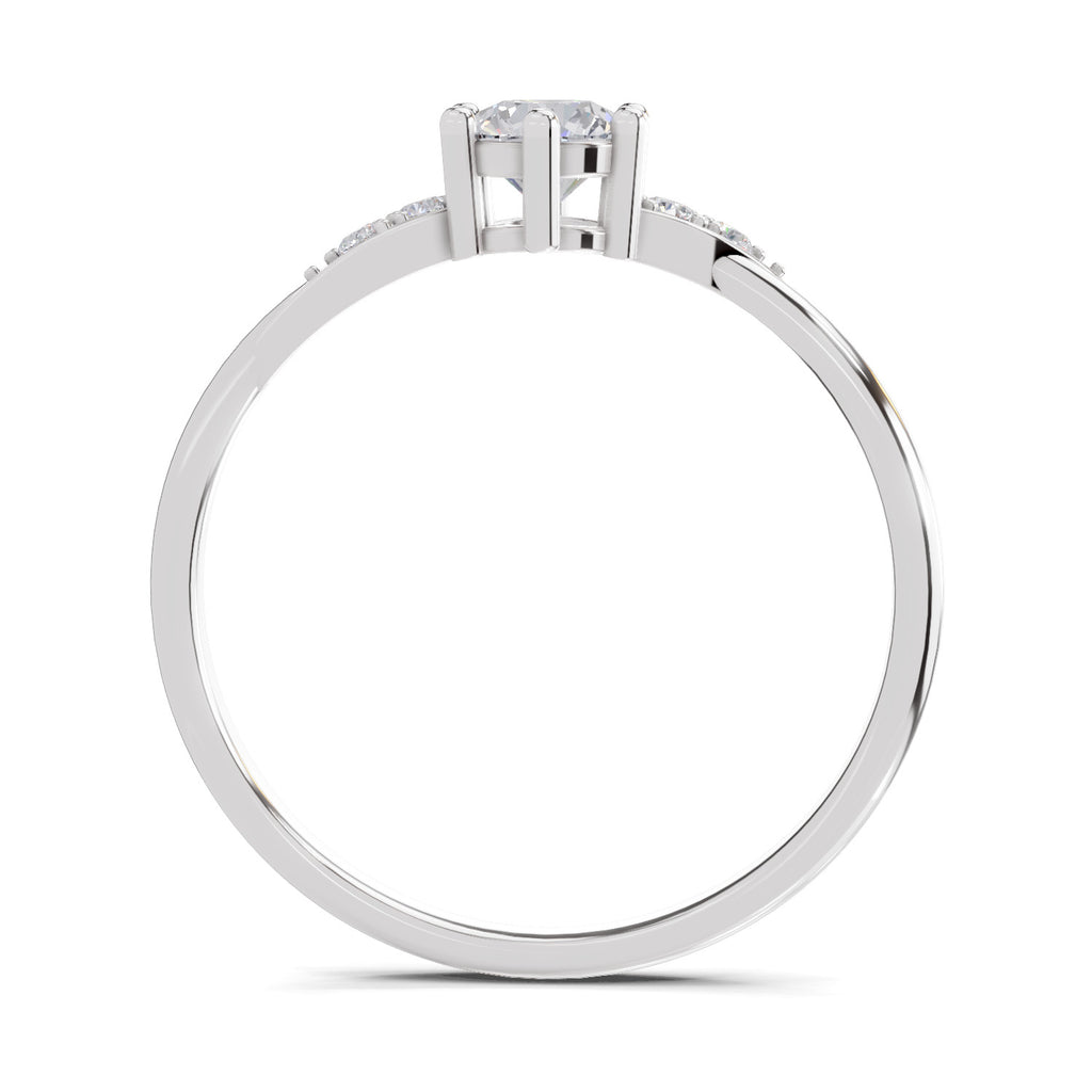 Sparkles 0.36 Ct Lab Grown Diamond Eternal Spark Ring