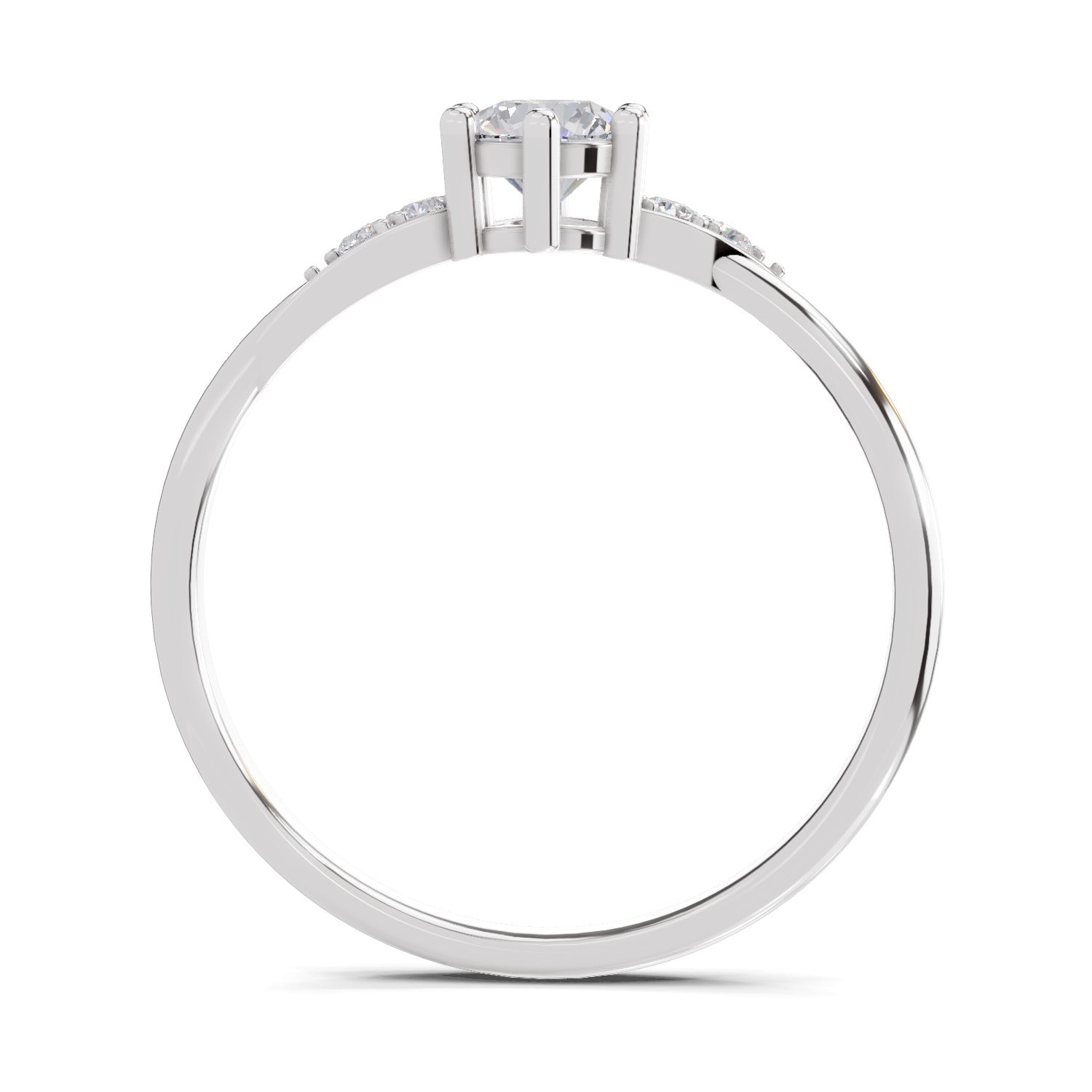 Sparkles 0.36 Ct Lab Grown Diamond Eternal Spark Ring