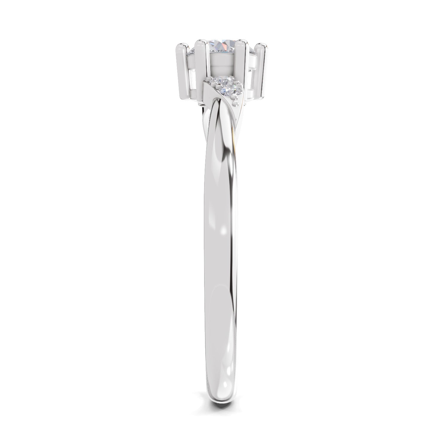Sparkles 0.36 Ct Lab Grown Diamond Eternal Spark Ring