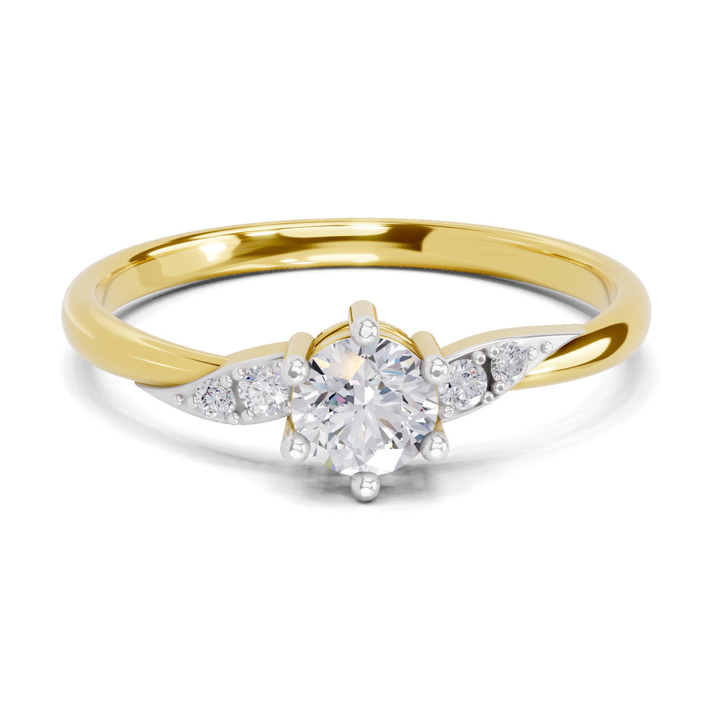 Sparkles 0.36 Ct Lab Grown Diamond Eternal Spark Ring