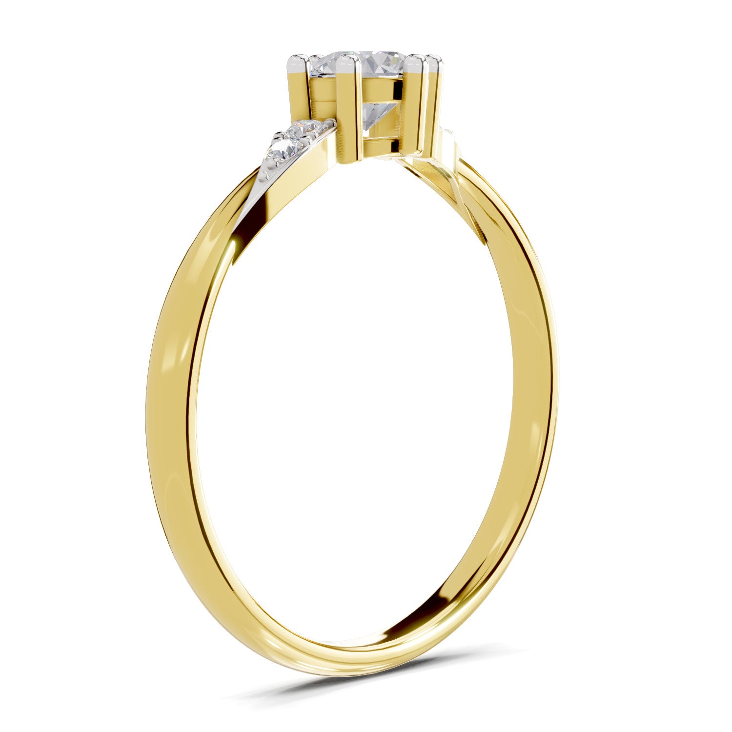Sparkles 0.36 Ct Lab Grown Diamond Eternal Spark Ring