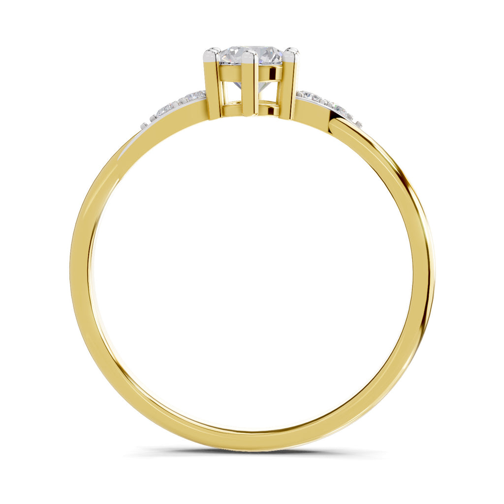 Sparkles 0.36 Ct Lab Grown Diamond Eternal Spark Ring