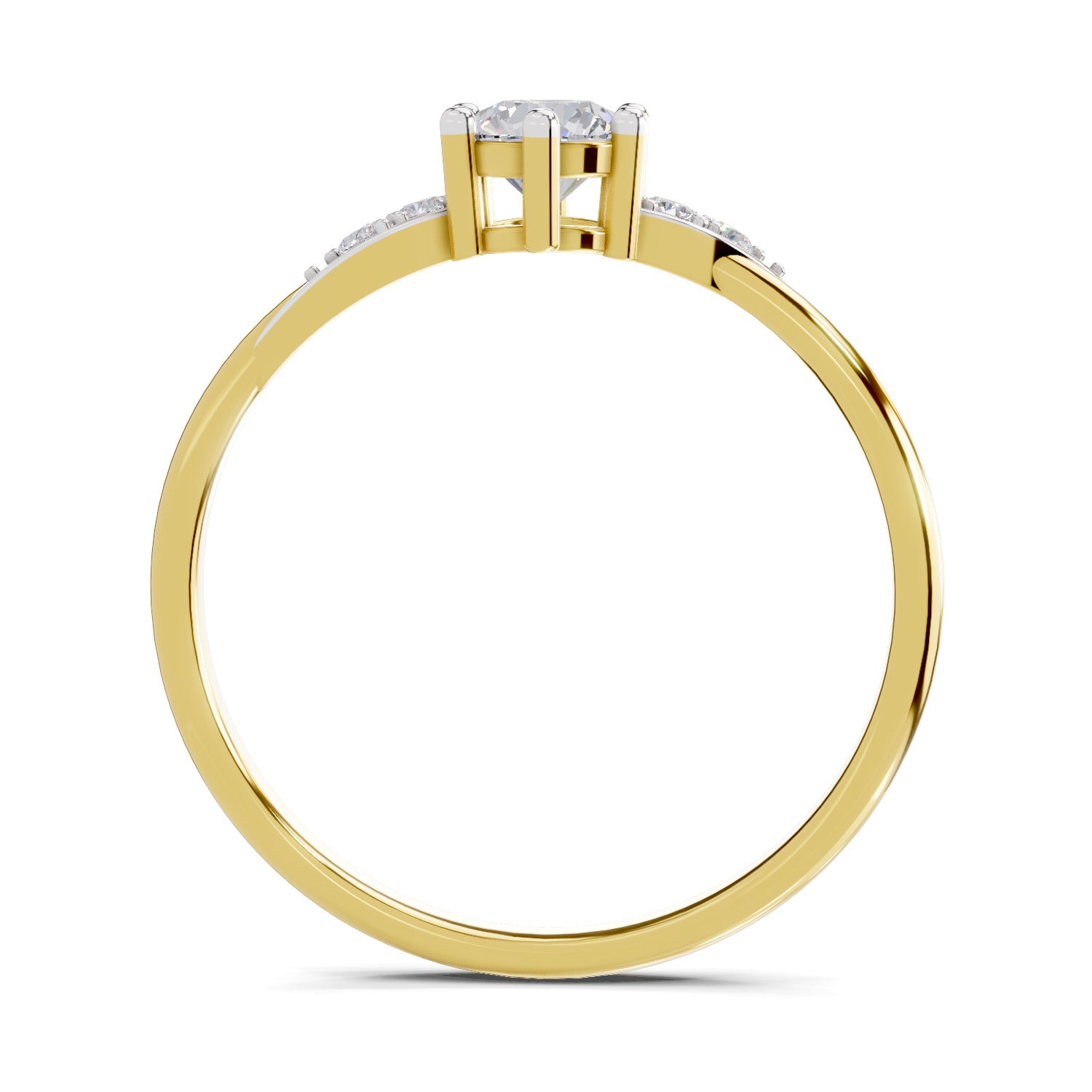 Sparkles 0.36 Ct Lab Grown Diamond Eternal Spark Ring