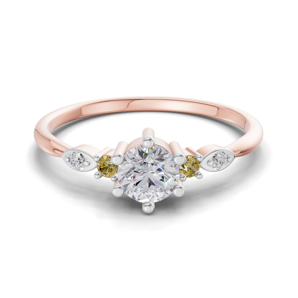Sparkles 0.36 Ct Lab Grown Diamond Eternal Spark Ring