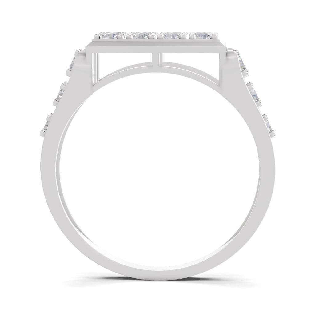 0.94 Carat Luxe Grid Rings