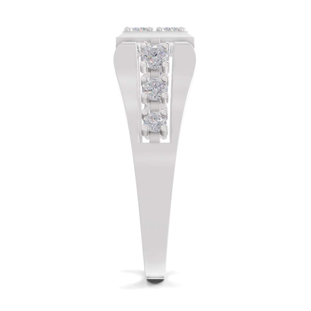 0.94 Carat Luxe Grid Rings