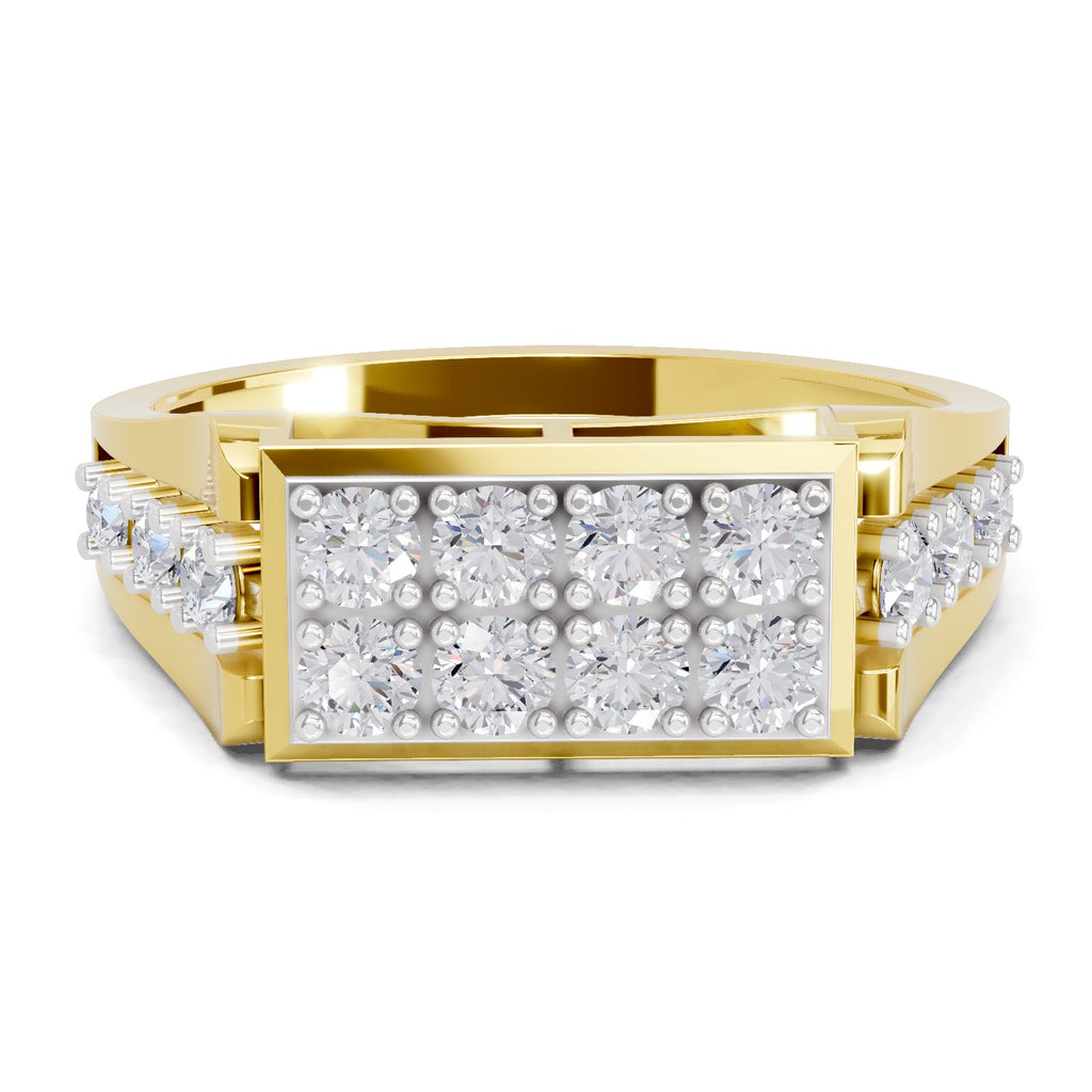0.94 Carat Luxe Grid Rings