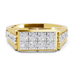0.94 Carat Luxe Grid Rings