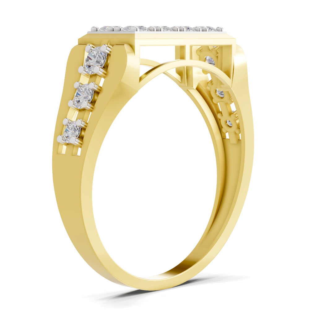 0.94 Carat Luxe Grid Rings
