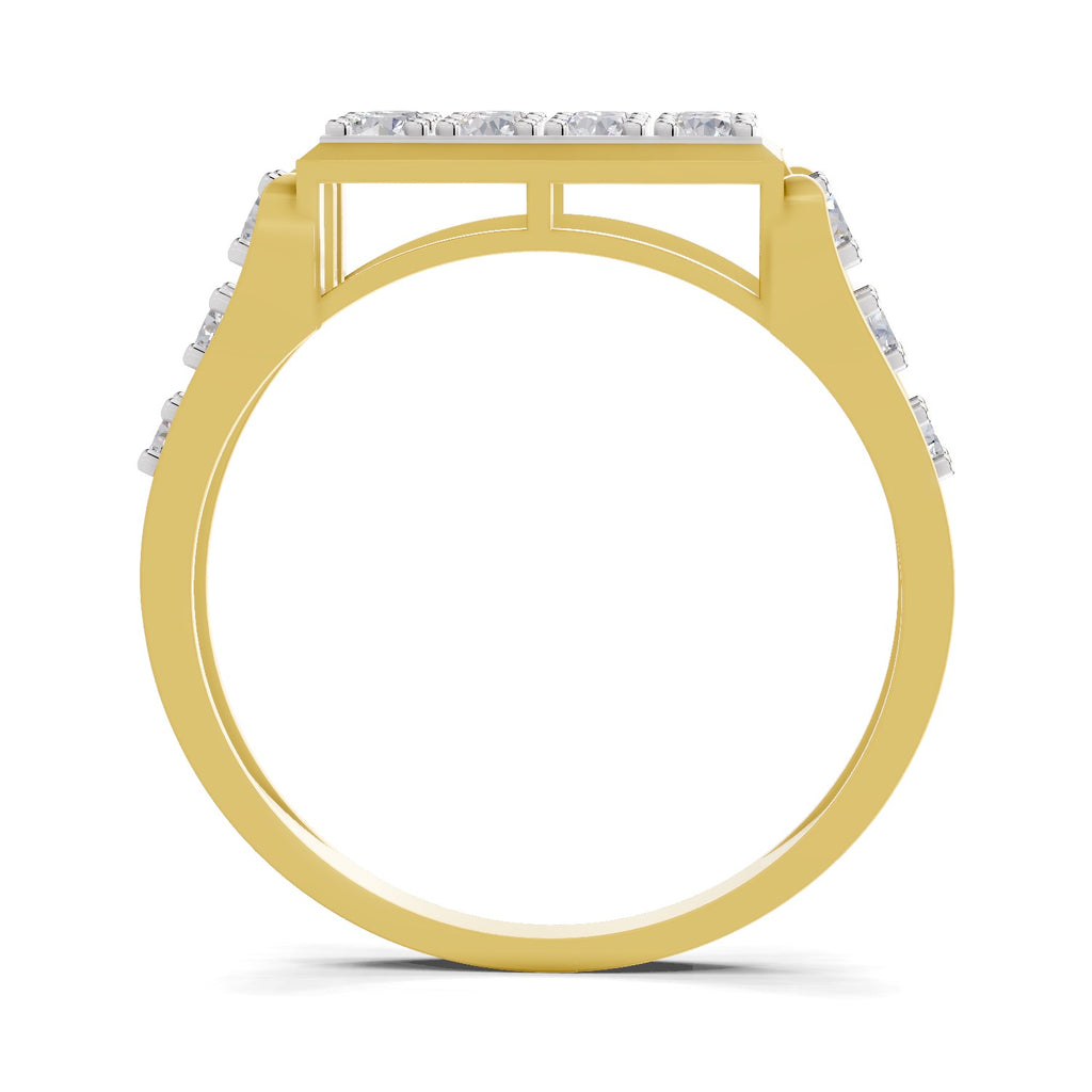 0.94 Carat Luxe Grid Rings