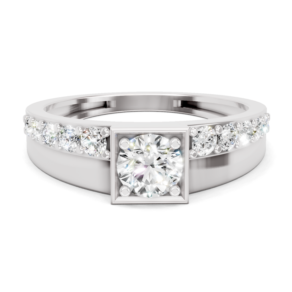 0.98 Carat Forever Flame Rings
