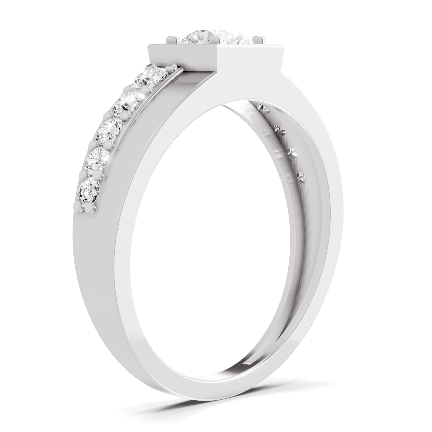 0.98 Carat Forever Flame Rings