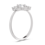 0.44 Carat Heart Diamond Ring